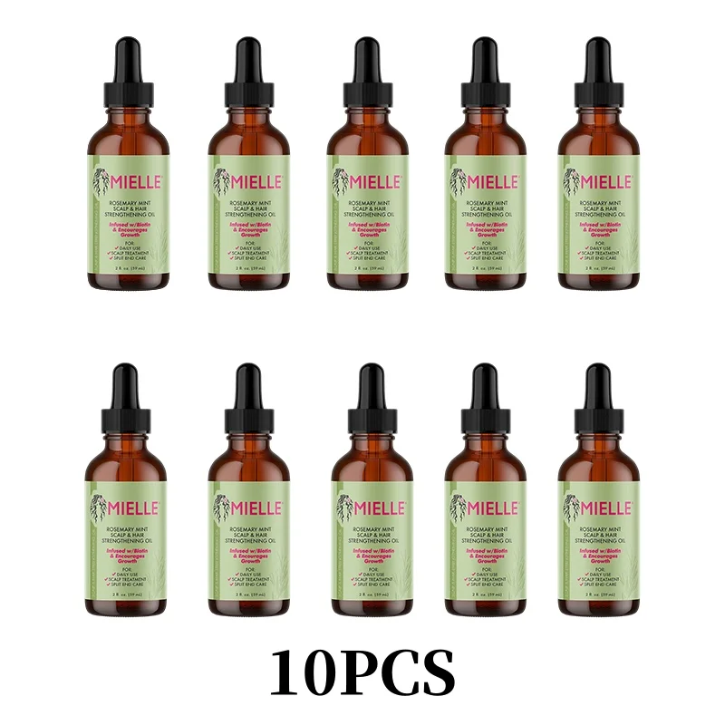 10PCS Mielle Organics Rosemary Mint Scalp & Hair Strengthening Oil  Nourishing Treatment for Split Ends and Dry Essential Oils - AliExpress