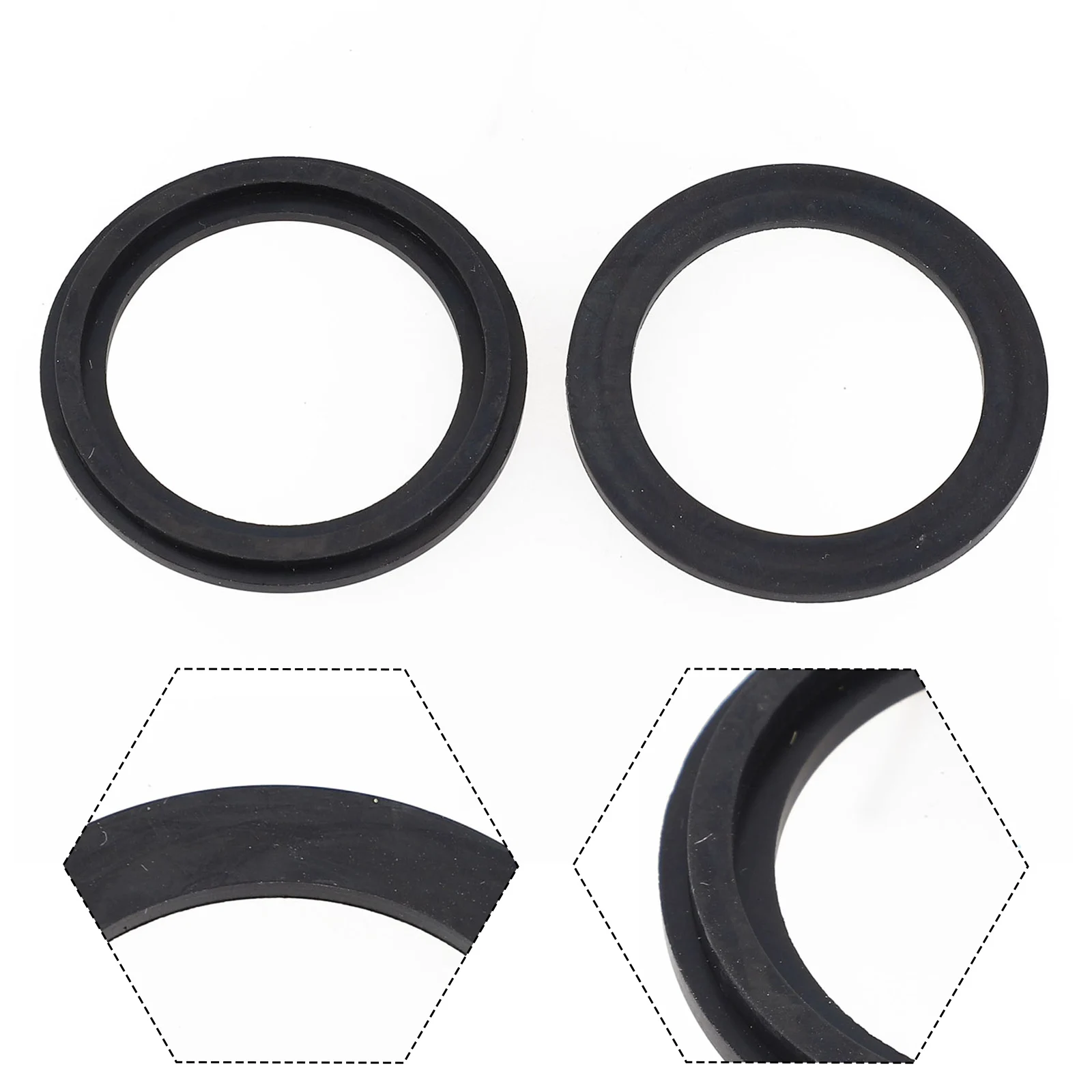 

Swimming Pool Accessories Rubber Washer High Quality Replacement Seal Part For The Diver Valve 2PCS Brand New Durable