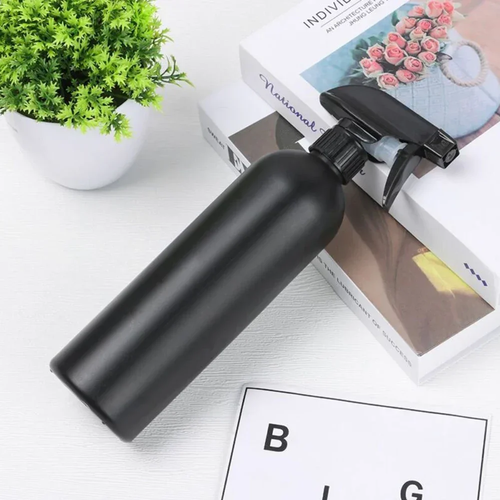 Plastic Bottle Spray Bottle Hairdressing Multifunction Replacement Water Sprayer 500ML Black For Barber Hair Salon