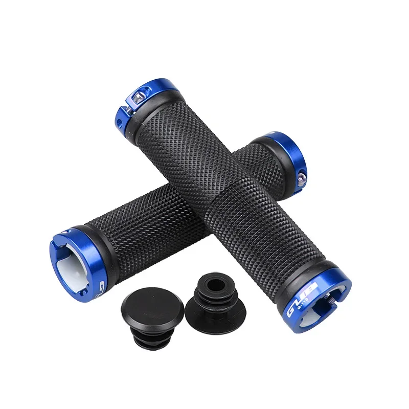 

With lock GUB 113 mtb grips ciclismo bicycle cycling handlebar with Alloy and rubber manopole