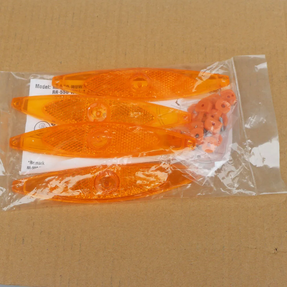 MTB Road Mountain Bike Wheel Set Reflector for Warning, Bicycle Parts