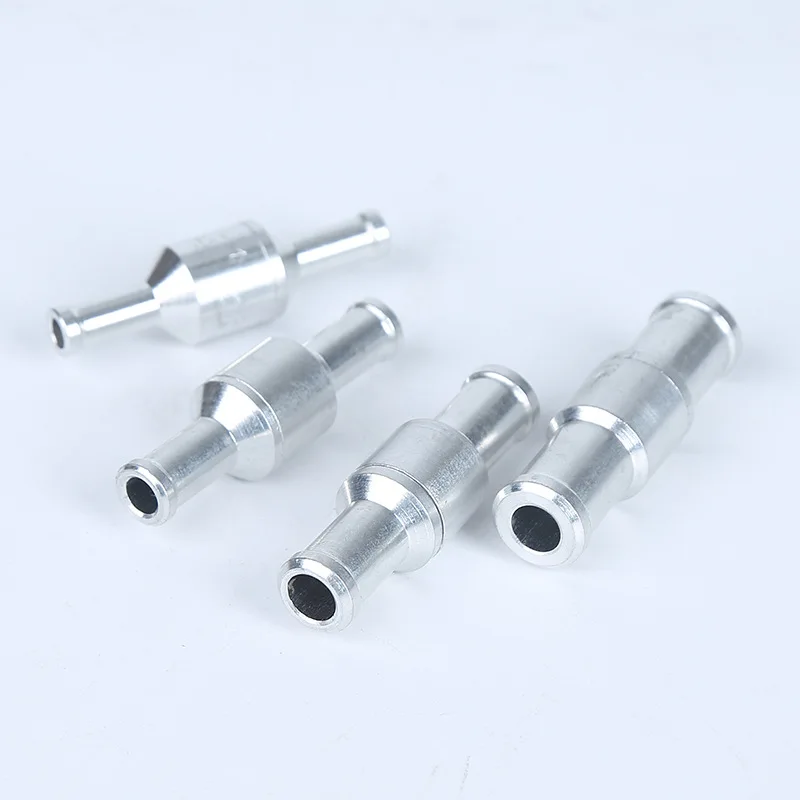 NEW 6/8/10/12mm Aluminium Alloy One Way Fuel Non Return Check Valve Petrol Diesel for Car Vacuum Hose Oil Water Pumps for Car