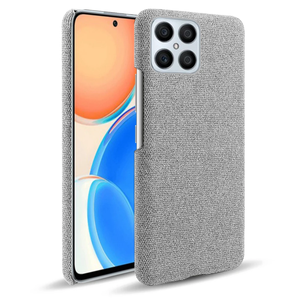 

Honor X8 For Honor X8 Case Honor X8 X9 50 Lite Pro 9X Lite Slim Soft-Touch Fabric + Hard PC Cover For Honor X8 10 10i 20 20s