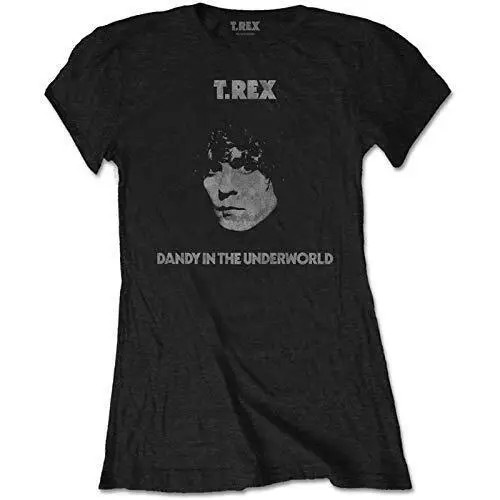 T-Shirt Da Donna Band Monkey T-Rex Dandy Xxl