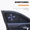 Car Sun Shade for Tesla Model 3 Y LAUNCH 2024 2025 Windshield Sunshade Cover Protector Front Side Window Privacy Blind Shading 4