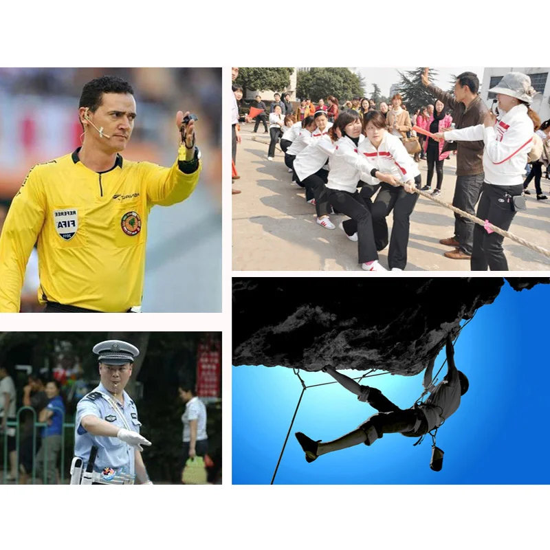 Referee Coaches Plastic Loud Sound Whistle ABS Outdoor Survival Whistle for Football Basketball Sports Training Match