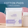 Cosmetic Cotton Pads  Bags Of 100 Pieces 3