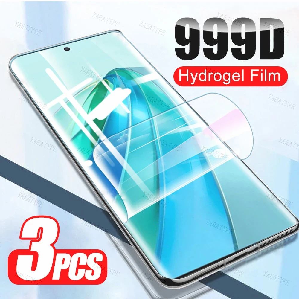 Pellicola Idrogel 3 Pezzi Per Tecno Camon 20 Pro Premier 5G 19 18 I 17 16 Pro 15 Pro Pellicola Proteggi Schermo