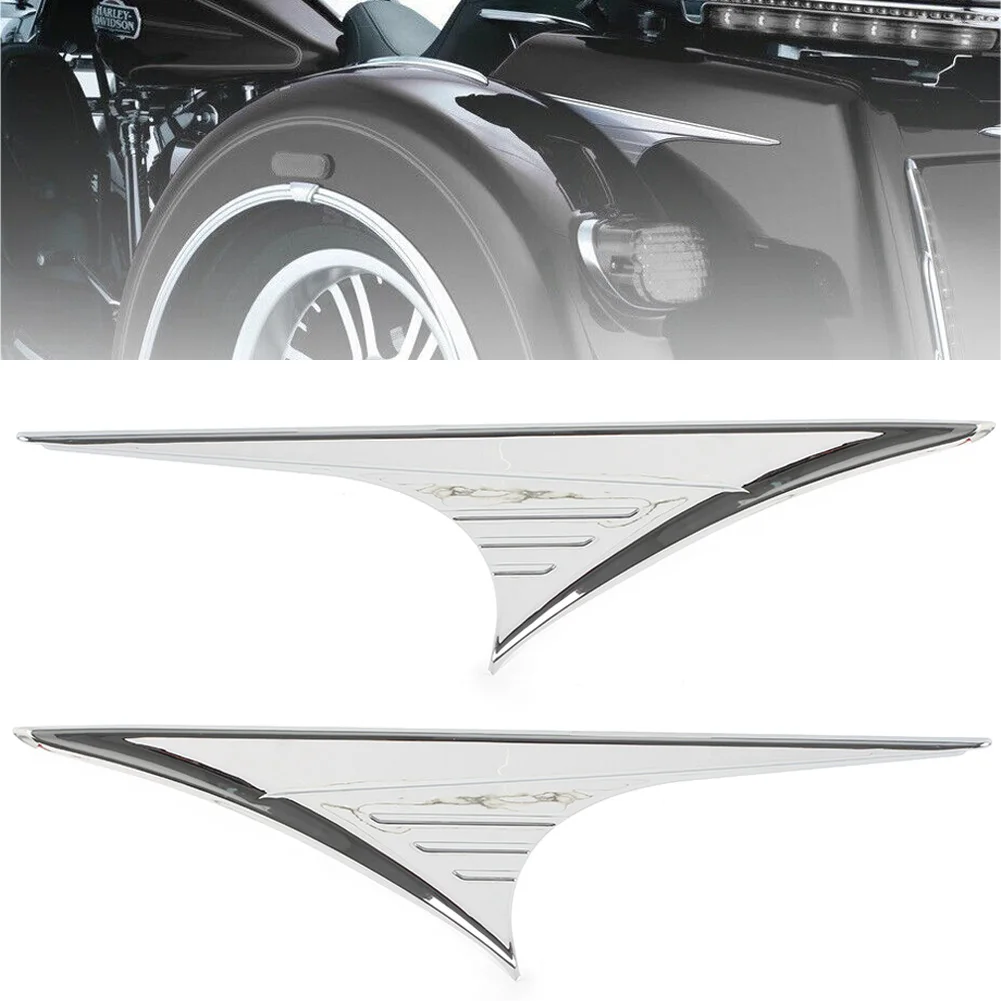 

Хромированная накладка на задний багажник мотоцикла для Harley Davidson Tri Glide Ultra FLHTCUTG 2009-2022 для Trike FLHXXX 2010-2011