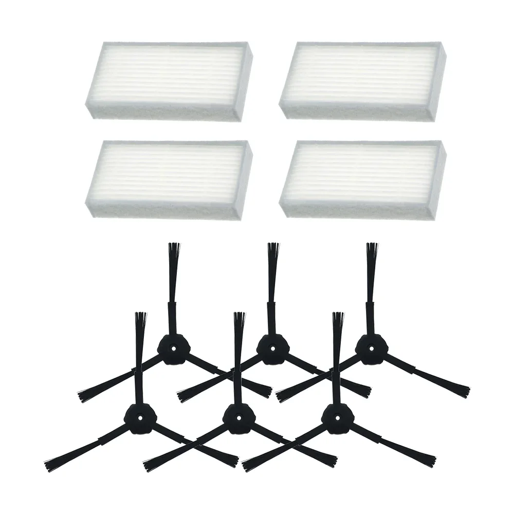 

HEPA фильтр для ilife v5 x5 panda x500 ECOVACS CR120 X600, боковая щетка, hepa фильтр, аксессуары для пылесоса, упаковка