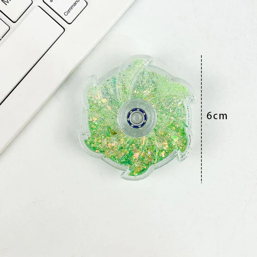 Anti-stress Spinner Toy Fidget Spinner Toy Glitter Quicksand Flower Fidget for Stress Relief Finger for Kids fidget toy sensory fidget toy anti stress toy