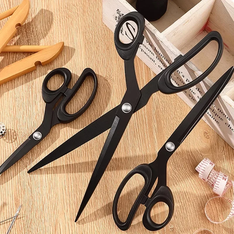 1개 스테인리스 재단사 가위, 원단 바느질 자수 가위, 의류 커터 DIY 도구 가위