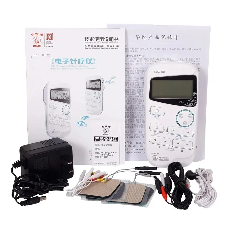Hwato SDZ-IIB Pulse Massage TENS For Pain Relief and Muscle Recovery Dual Channel Electronic Acupuncturist Treatment Instrument