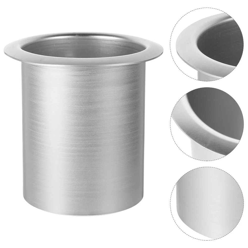 2 Pcs Sofa Cup Holder Handles Replacement Accessory Drinks Stainless Steel