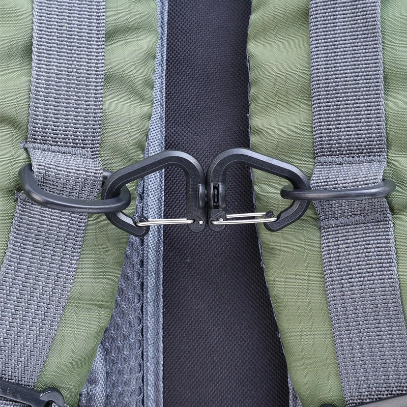 Swivel S Hooks 360 Degree Rotating Lightweight Lobster Claw Clasps Mini Key Ring for Outdoor Hiking Backpacking Accessories 3