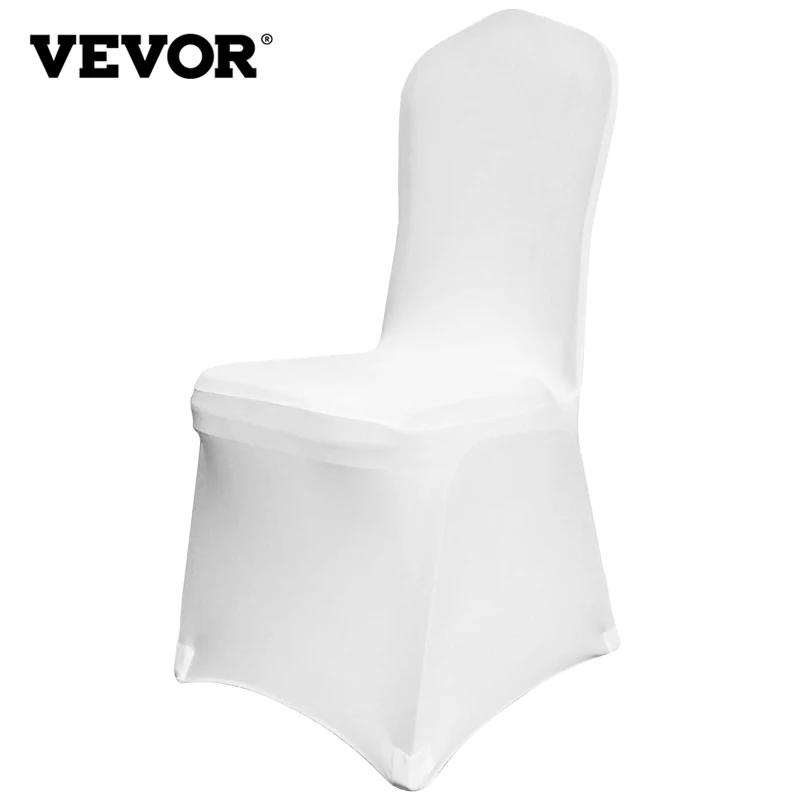 Vevor 50 100pcs Wedding Chair Covers Spandex Stretch Slipcover For