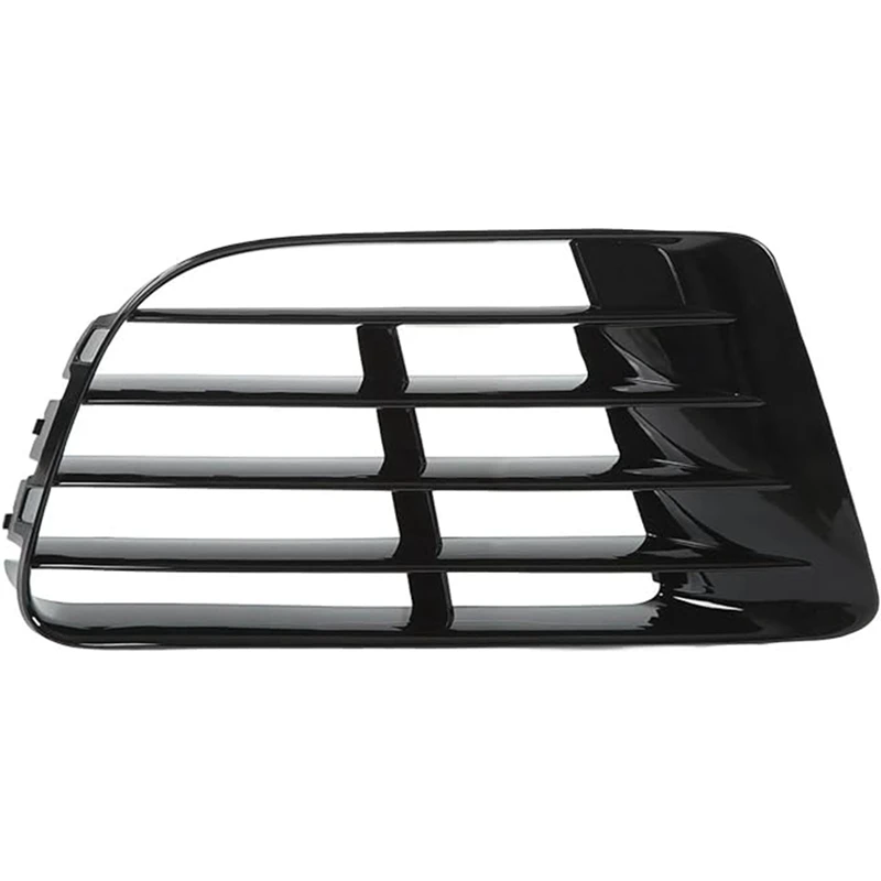 Front Fog Light Grille Lower Bumper Fog Lamp Grill Cover Trim For VW Golf MK6 R 2009-2013
