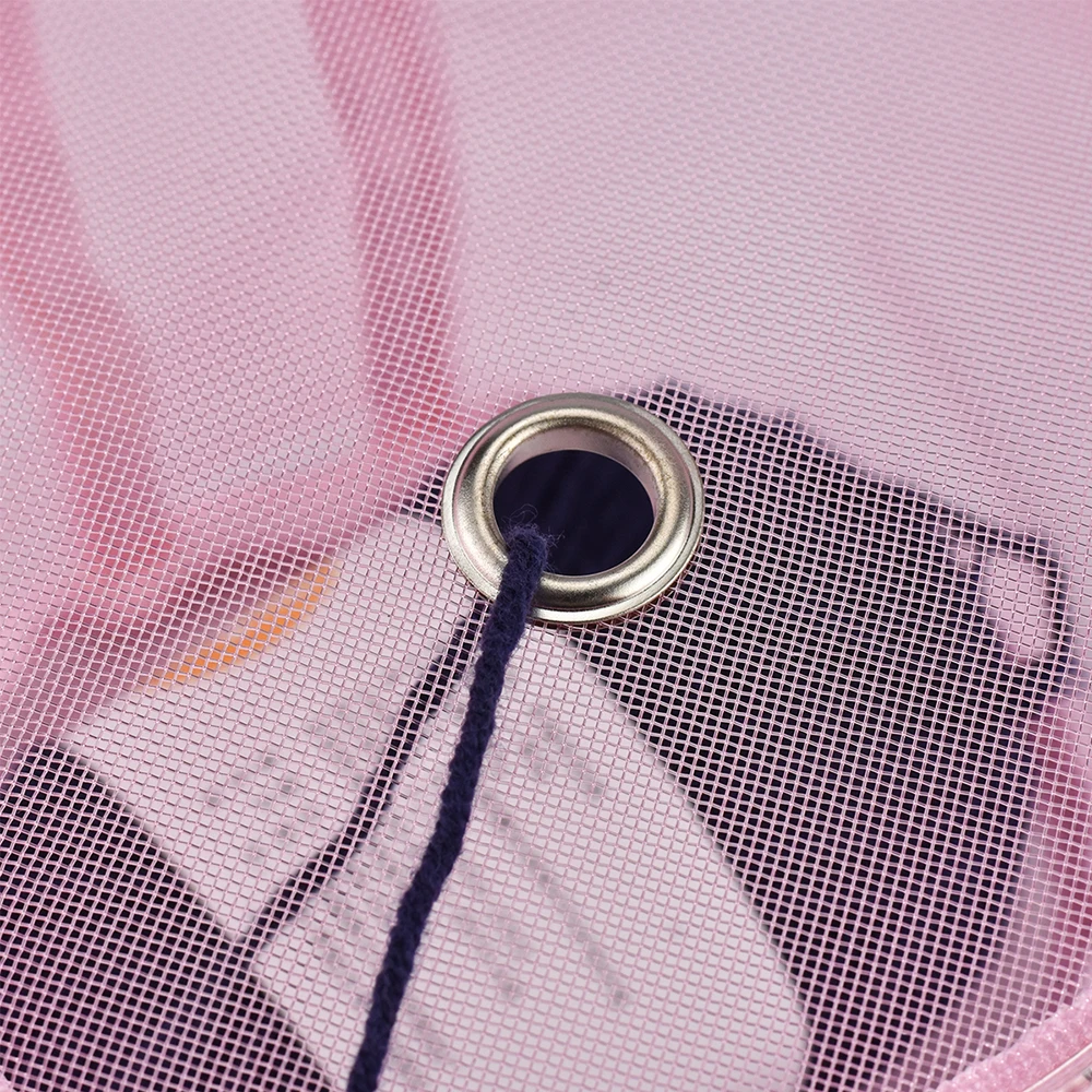 Knitting supplies Knitting material Sewing tools Portable Knitting Yarn Balls Storage Case Small Round Empty Mesh Bag Basket Organizer Crochet Carrier Sewing Accessories