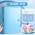 30 sheets of blue A3