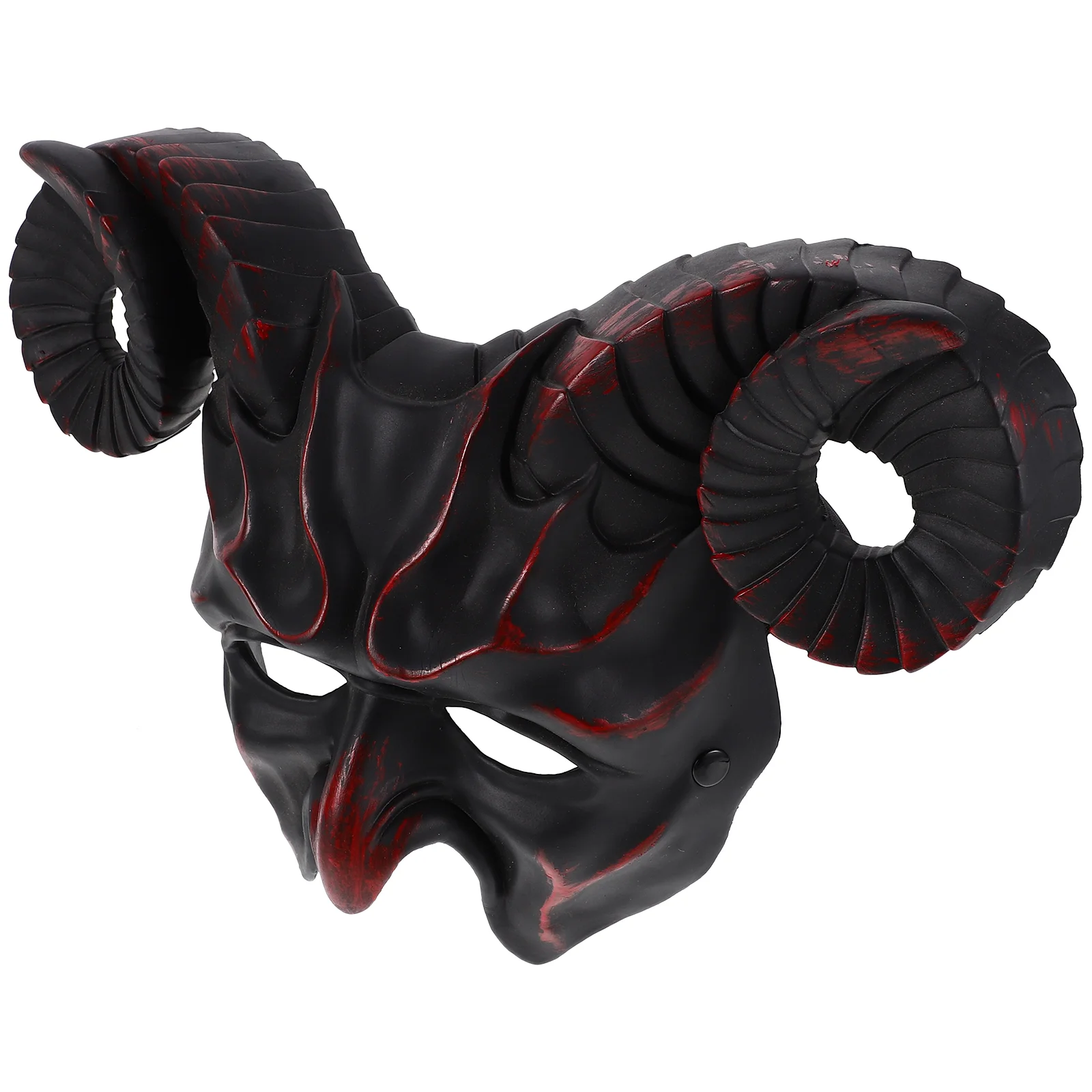 

Prom Decorate Halloween Horn Mask Masquerade Animal Cosplay Ornament Plastic Photo Props