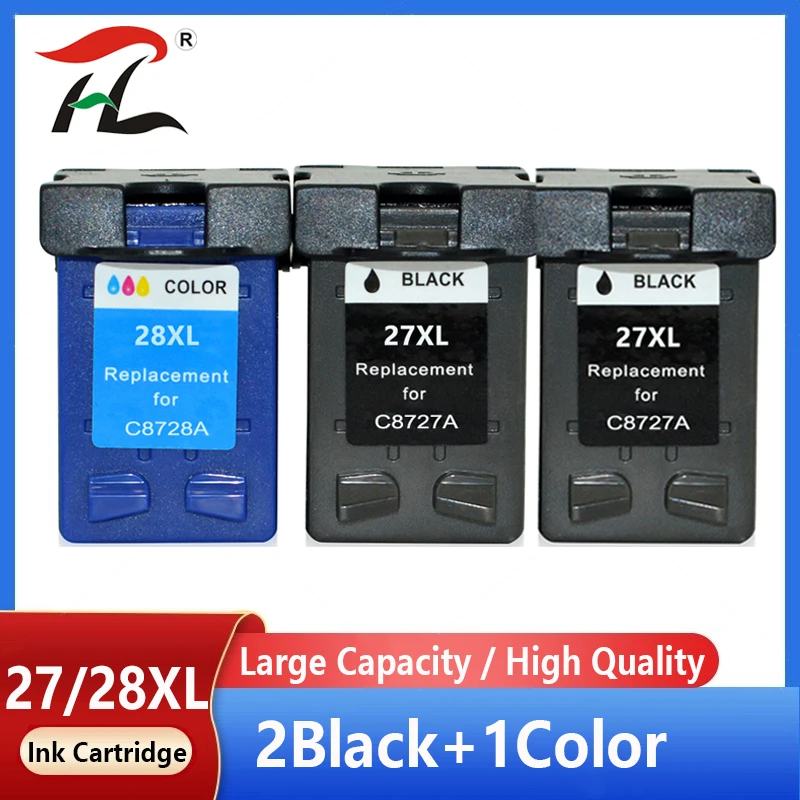 

Чернильный картридж CSD 27XL 28XL, совместимый с hp 27 28 XL для HP27 Deskjet 450 450CI 5550 3420 3520 3550 3650 3740 3845