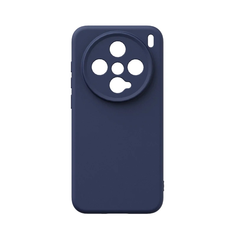 Shockproof Soft Liquid Silicone Phone Case with Slim Skin and Precise Camera Protection