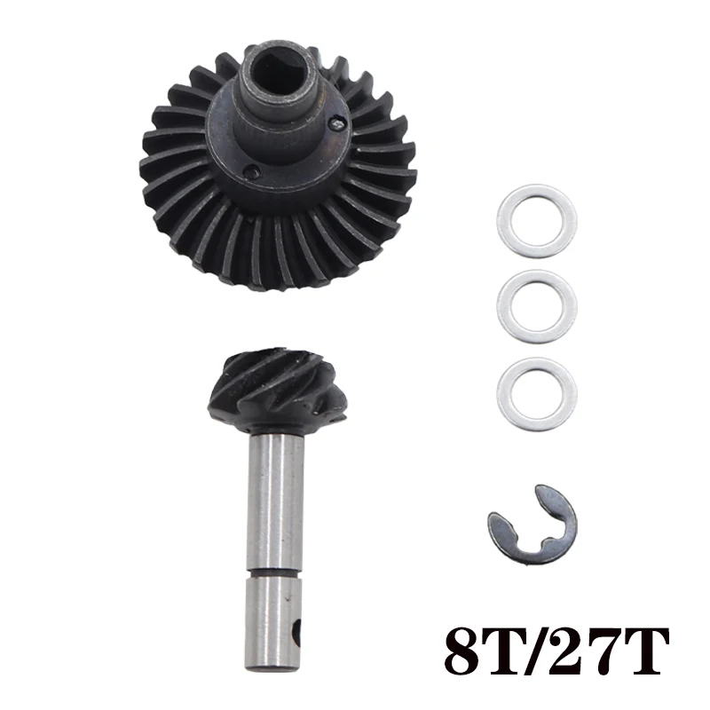 8T 24T/27T/30T/33T Stahl Helical Kegel Achse Getriebe für 1/10 RC Crawler Axial SCX10 II III 90046 axi03014 RBX10 Capra 1,9 utb – Detail 6