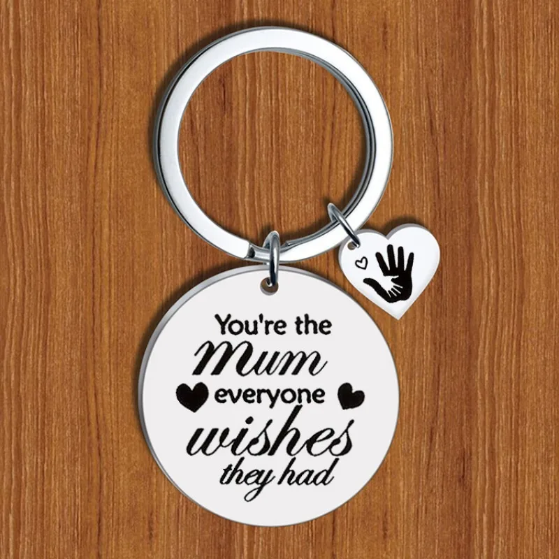 

Брелок для ключей с надписью «You Are The Mom»