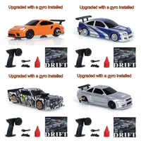 Upgrade 1/43 Scale RC Drift Race Car Gyro 4WD Ready to Go Mini Car Toy Fully Proportional Control High Speed Model  Mini Gifts 1