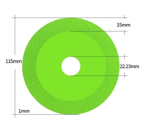 Diamond Glass Cutting Disc for Marble, Ceramic, Tile, Jade, and Crystal - Premium Grinding Blade