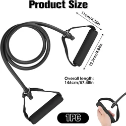 Enhanced Resistance Bands with Handles for Strength Training and Muscle Toning at Home (1PC)