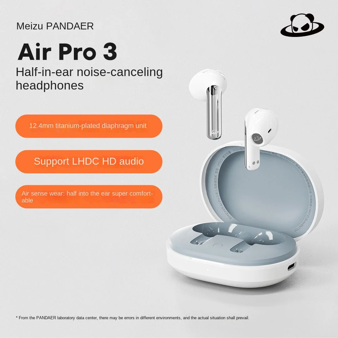 MEIZU PANDAER Air Pro Semi-In-Ear Noise Canceling Headphones