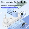 Ultra Thin 22.5W Super Fast Charging Power Bank With Built-in Cables AC Charger 10000mah Portable Charger For iphone 16 Samsung 4