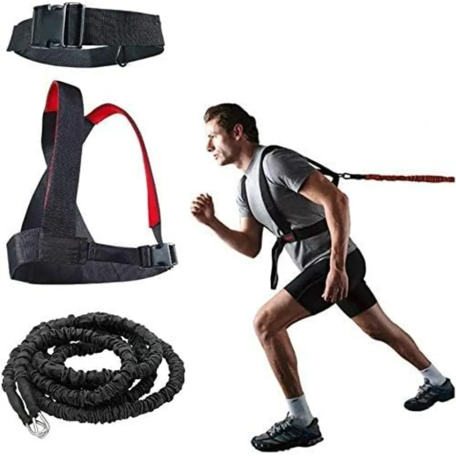 Resistance Training Rope Explosive Force Bounce Physical Training Resistance Rope Improving Speed, Stamina and Strength