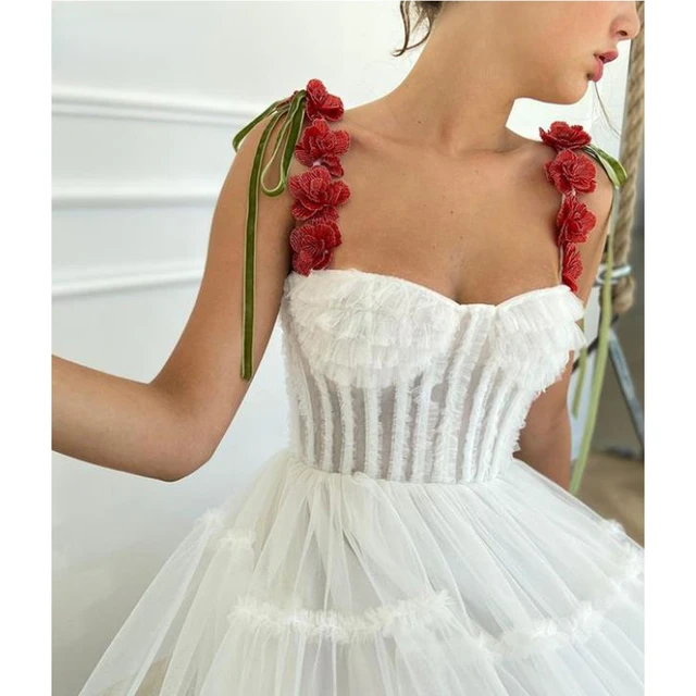White Long Prom Dresses 2022 A Line Sleeveless Beading Elegant Formal Party Gowns For Women Vestidos Ivory