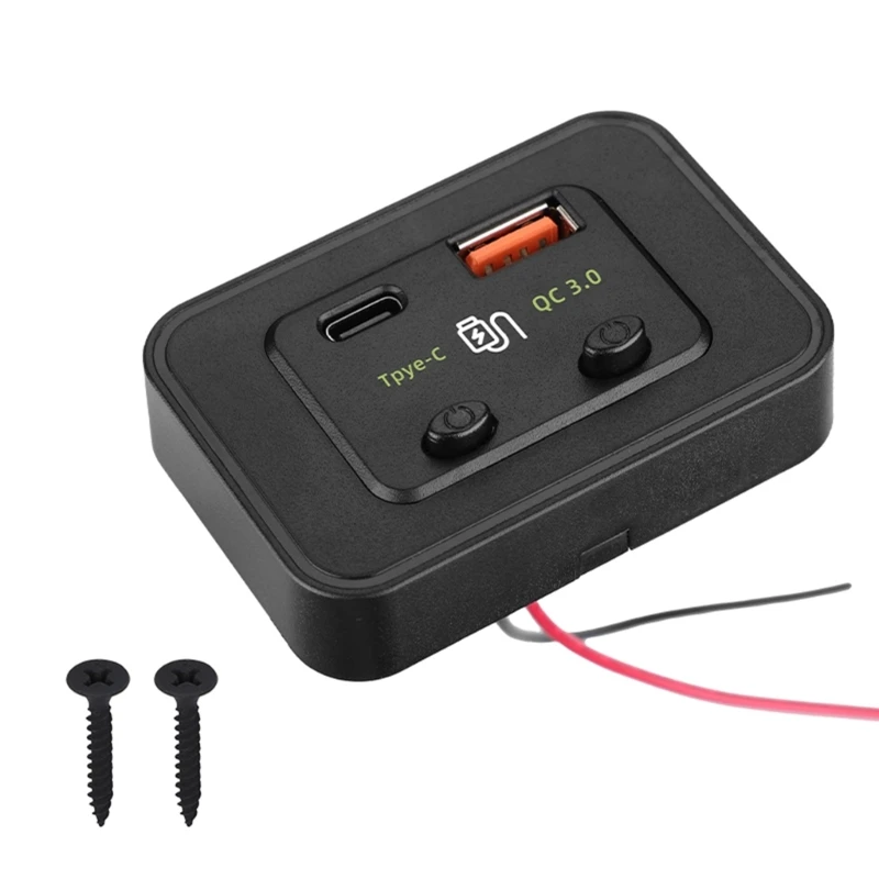 

Efficient Car Power Supply with Power Delivery Compact Charging Solution Fast Charging Adapter Durable Car USB Socket