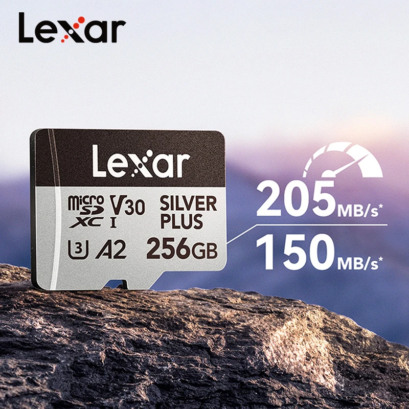 Lexar microSDXC V30 A2 U3 C10 Memory Card 1366X 64GB 128GB 256GB 512GB
