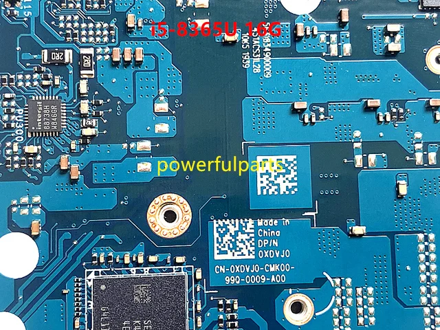 FMB-I Dell Intel Core I7-8565u マザーボード I7386-7007BLK-PUS用 NDK8H交換用 Amazon | FMB-I Dell Intel Core i7-8565U 16GB マザーボード