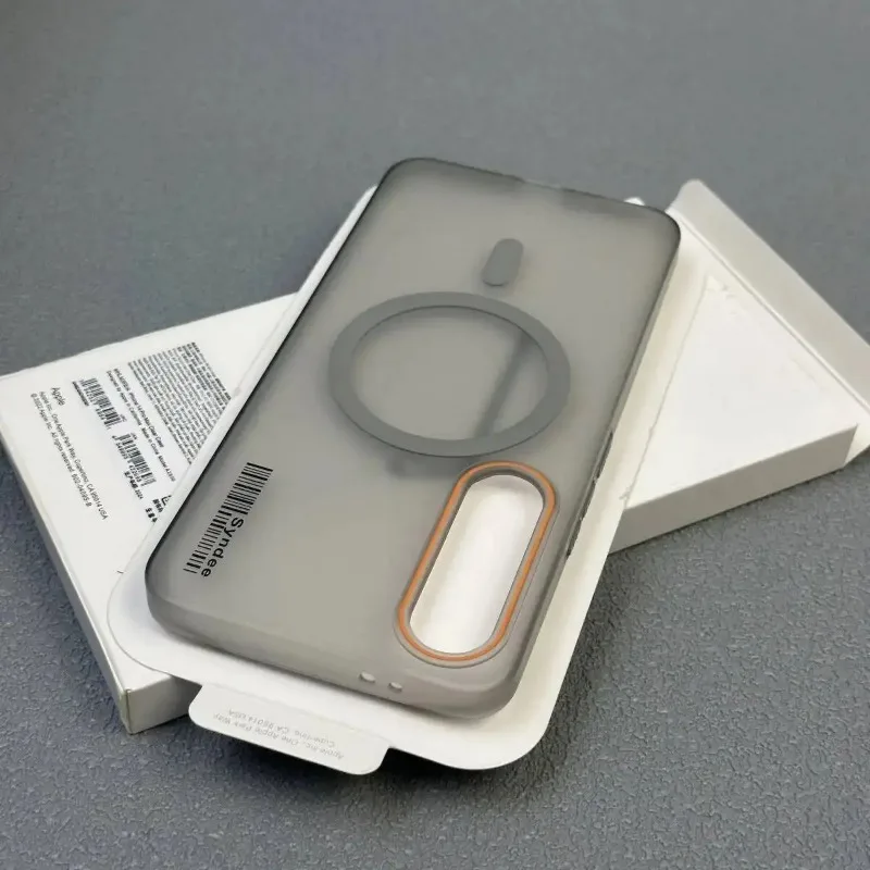 Ultra Matte Hard PC Case with Magsafe Magnetic Wireless Charging & Shockproof Bumper