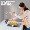 1pc Water Faucet Extension Pipe Universal Flexible Extended Water Pipe Anti-Splash Extension Pipe 3