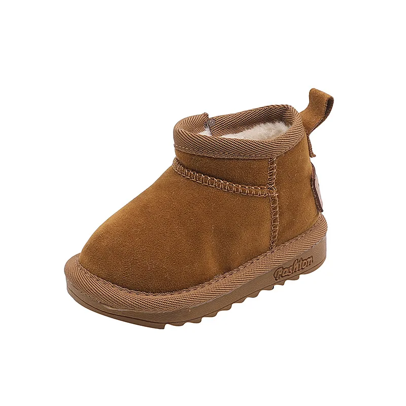 Baby Snow Boots Winter Infant Warm Fur Shoes Newborn Outwear First Walkers Classic Style Toddler Boy Girl Ankle Boots For Baby 5
