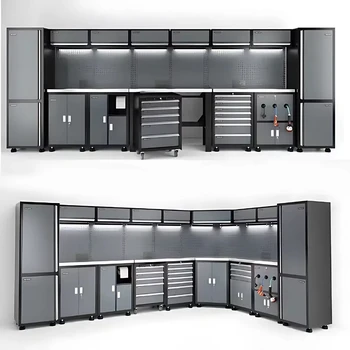 Garage Tool Cabinet Workbench 1