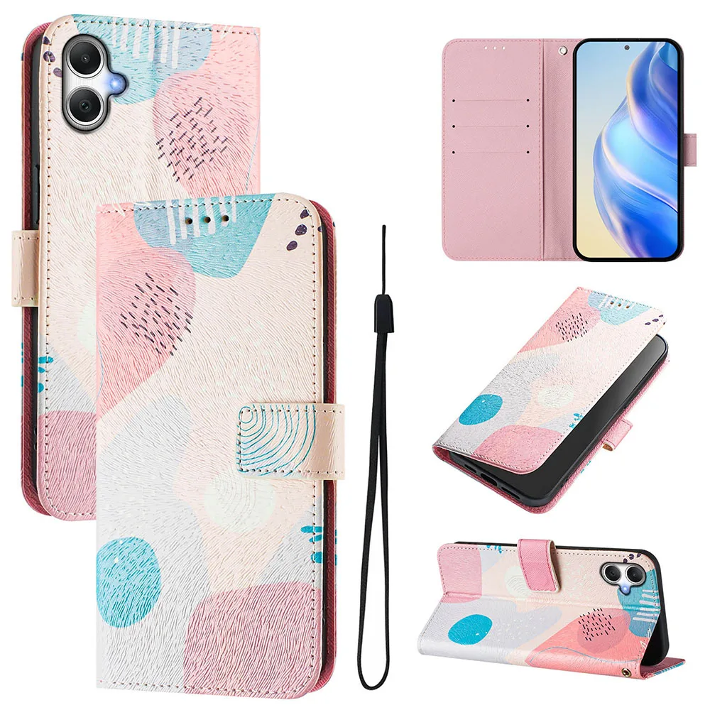 Adorable Printed Flip Leather Wallet Phone Case