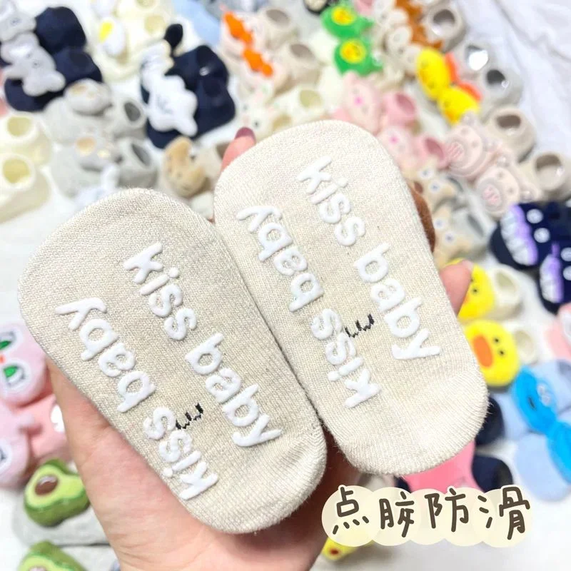 Baby Toddlers Home Floor Non-slip Dispensing Socks Cartoon Doll Cotton Socks for 0-3Y Girls Boys Kids Newborn Infant Clothes 3