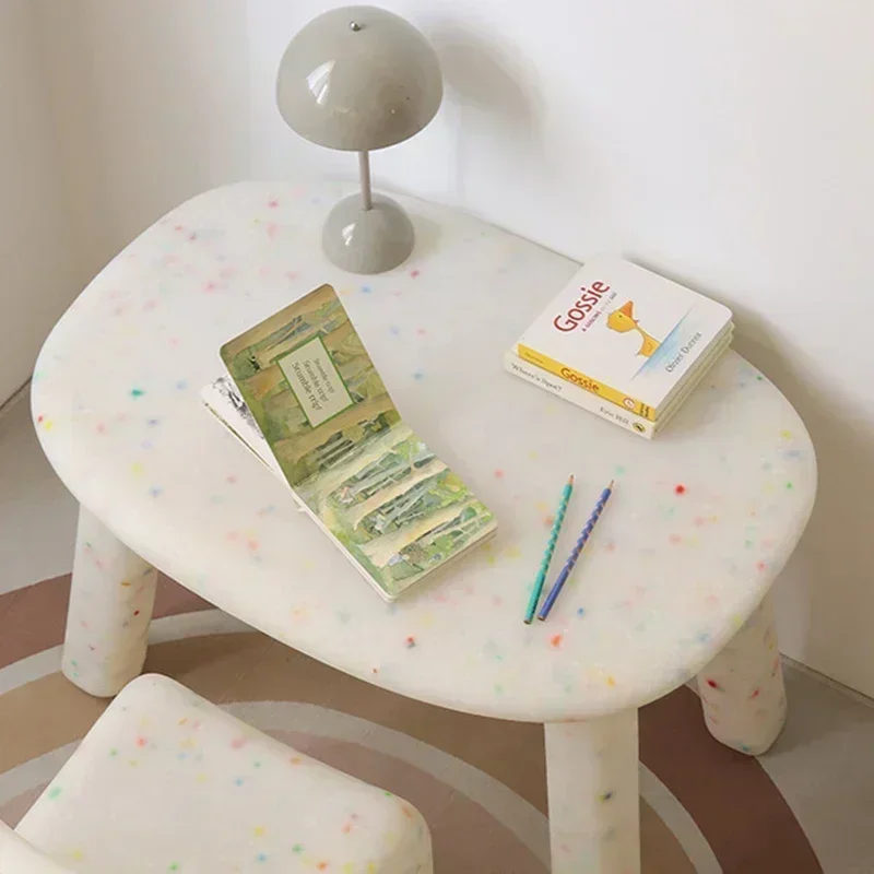 Kids Desk and Chair Set Child Table Chair Set Elementary Desk Children Study Classroom Small School Tables Supplies Children's Room Furniture kids desk and chair set