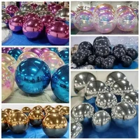 Top Fashion Reflective Disco Inflatable Mirror Ball Giant Diso Sphere Sealed Colorful Pvc Mirror Balloon For Ceiling Decoration 2