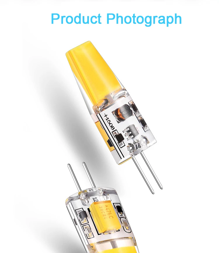AMPOULE HALOGENE,G4 2.5W 12V 6000K1 PcsAmpoule LED Mini G4 épis de