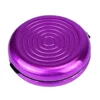 Round Euro Coin Dispenser Storage Coins Purse Wallet Holders Storage Box Aluminum Alloy Plastic Usd Coins Purse Wallet Holders 5