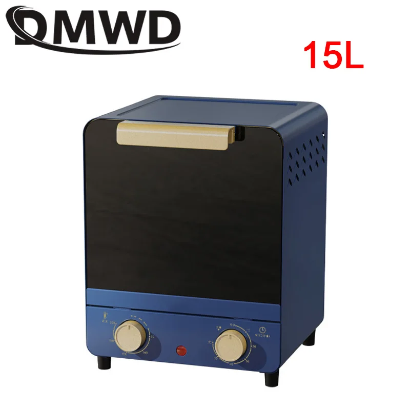 Dmwd Forno Elettrico Per Uso Domestico 15L Piccola Cottura Della Torta Che Fa Forno Multifunzionale Desktop Pizza Macchina Per La Cottura Del Pane Tos