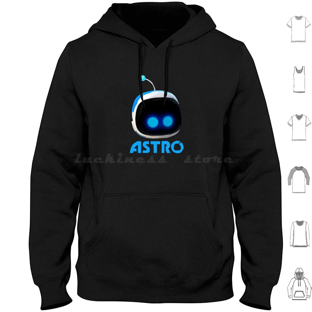 Astro'S Playroom Ps5 Game Hoodie Cotton Manica Lunga Astros Playroom Astro Ps5 Play Station 5 Giochi Gaming Fantasy Adaptive